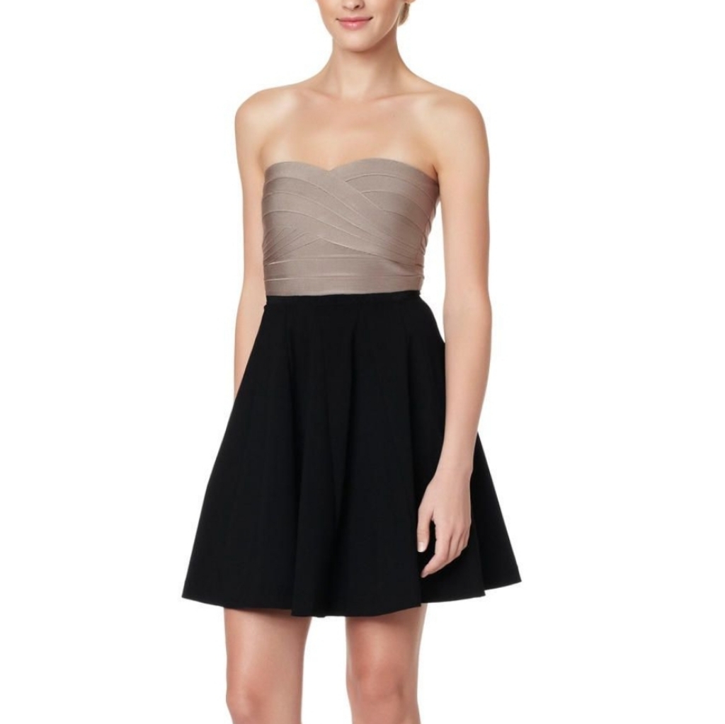 Erin By Erin Fetherston Bandage Strapless Dress